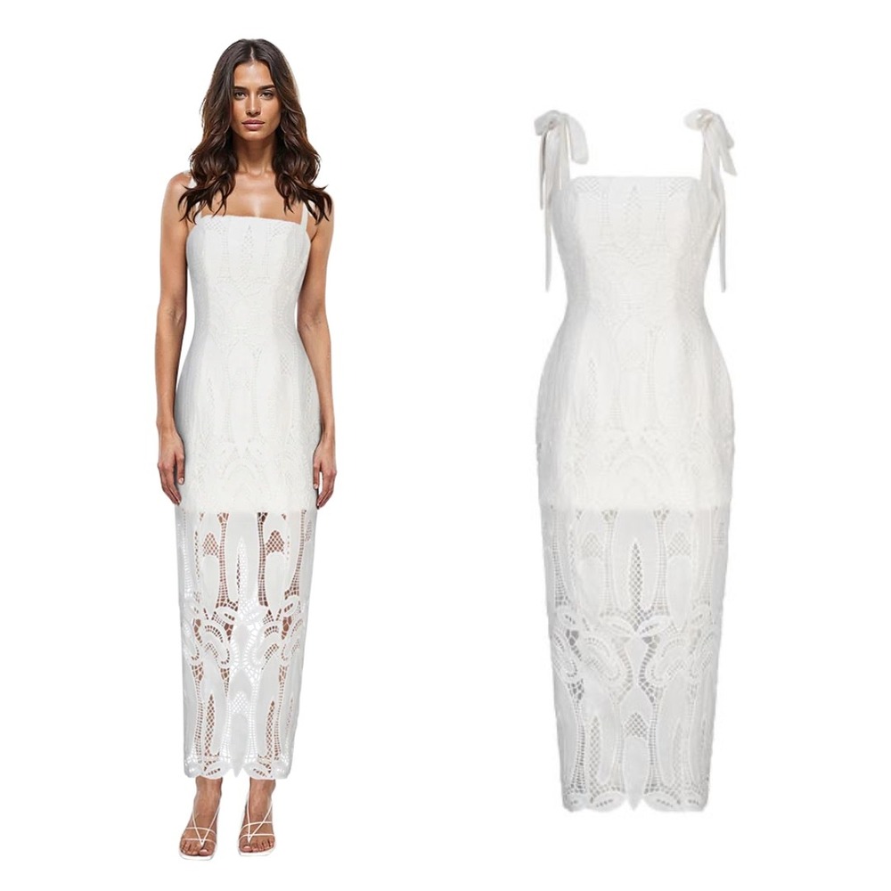 NWT Atoir Women's Maisie Dress in White - Size US 8